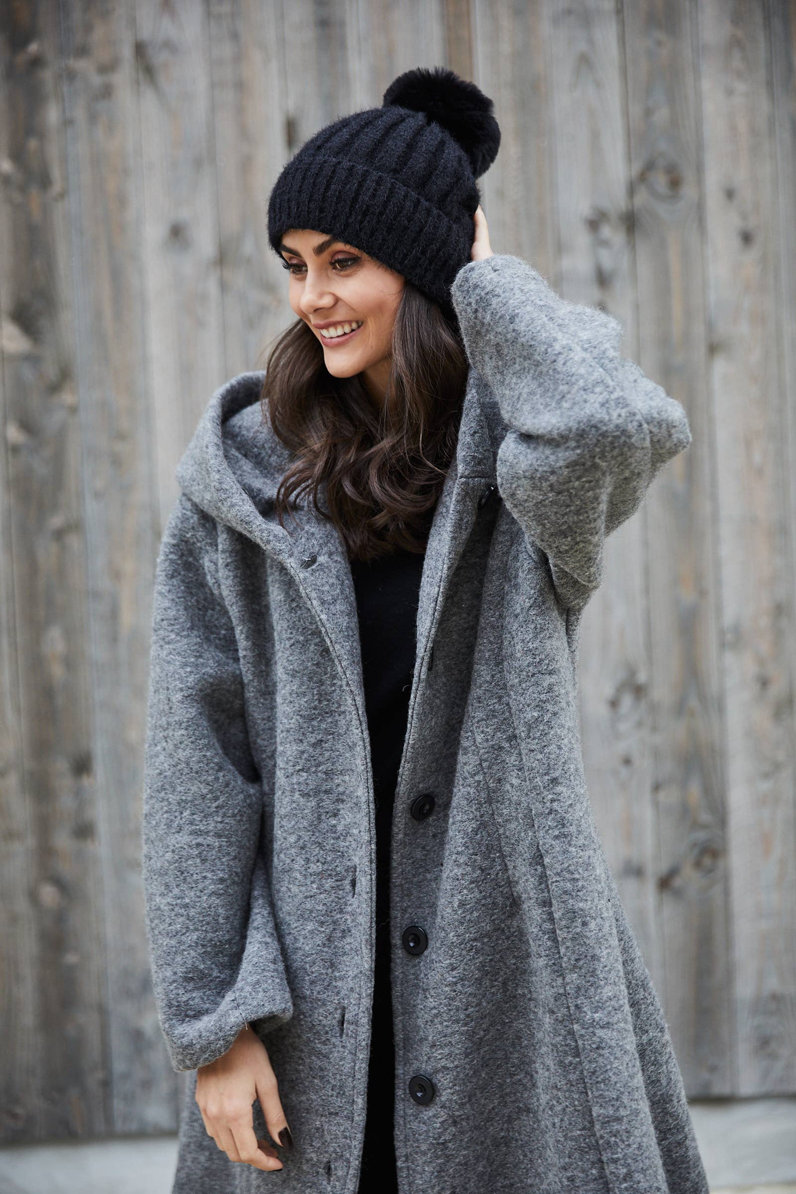 ORNELLA PARIS - Wholesale Coat - Women's - BLL-M4206 wool blend coat18