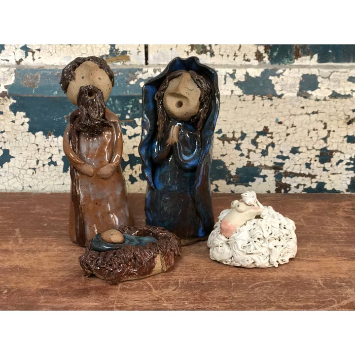 Holy Family for wholesale by Colonial Folk Art Studio