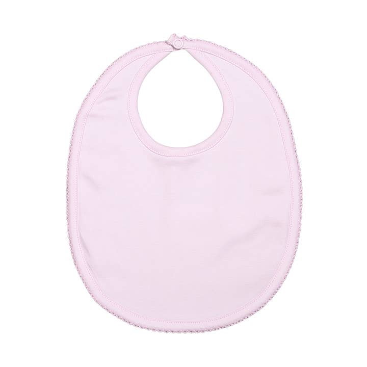 PBP-517 PINK PIMA BIB PINK TRIM for wholesale by Hug Me First