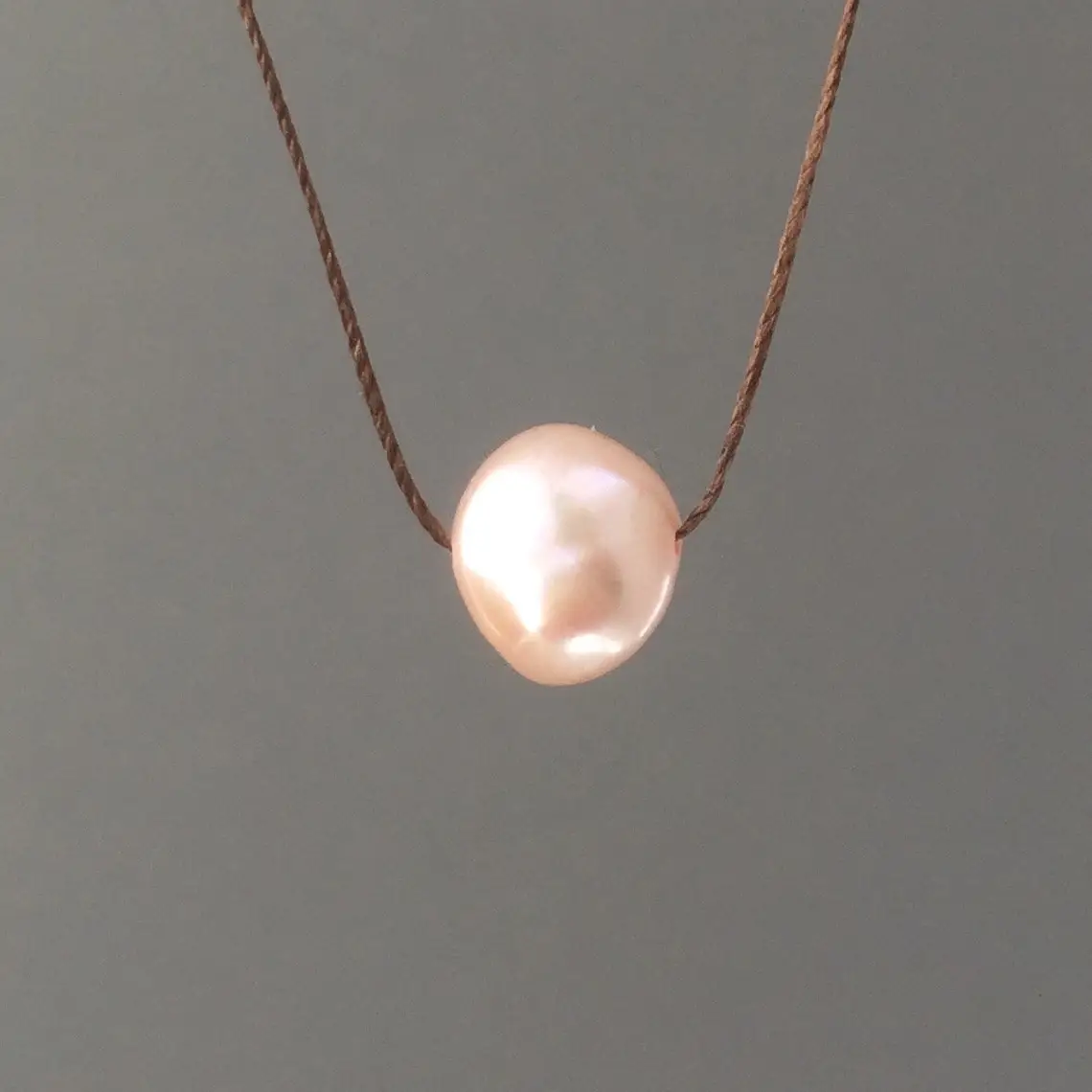 Jennifer Shon Jewelry - Wholesale Beaded/Pearl Necklace - Pink Freshwater Pearl String Necklace Bracelet INTENTION2