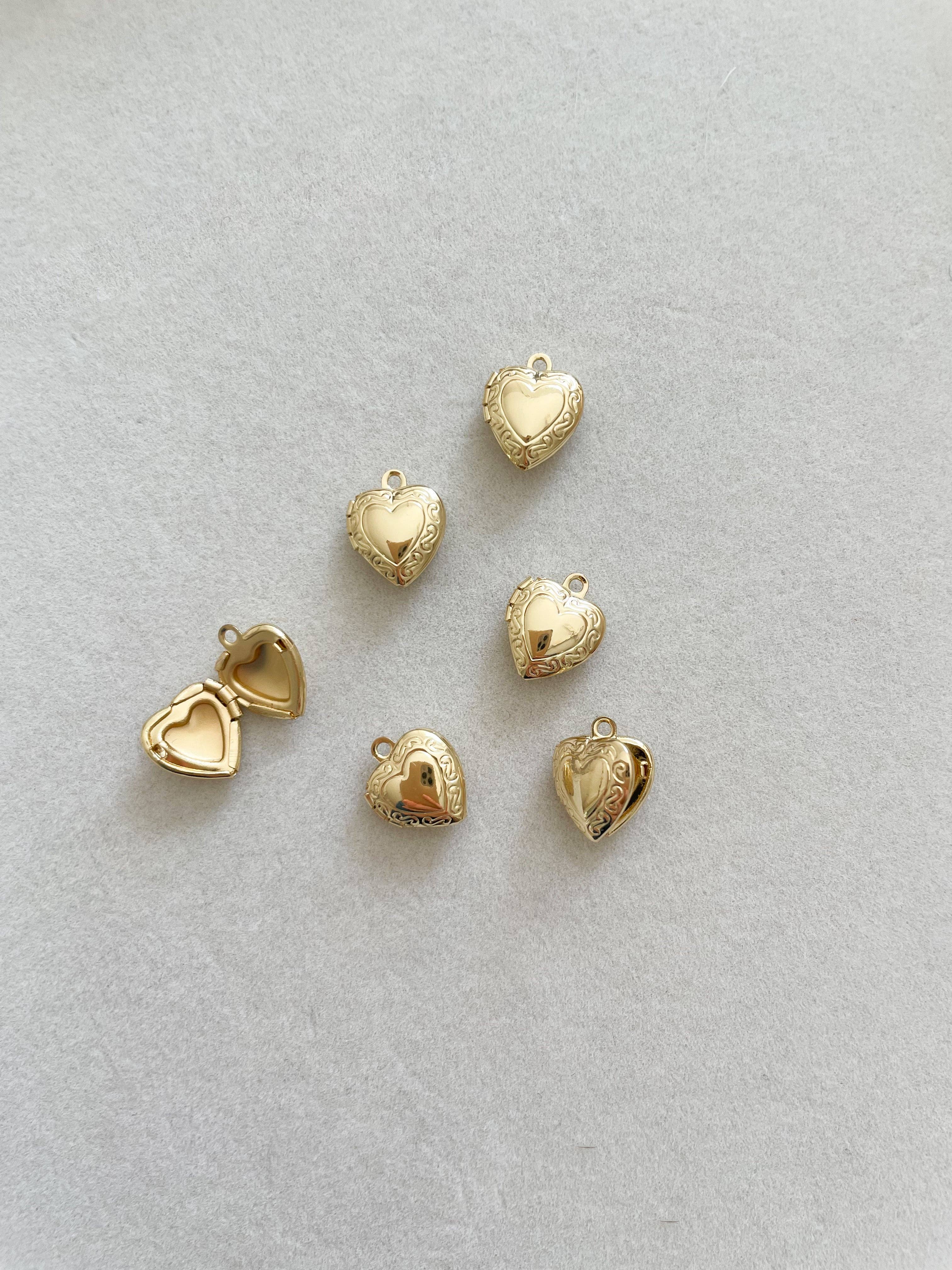 Goldie Charm Bar - Wholesale Individual Charm/Pendant - OPEN LOCKET CHARM3