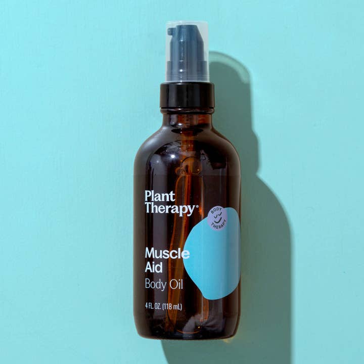 Plant Therapy - Wholesale Bath/Body Oil - Muscle Aid Body Oil 4 oz5