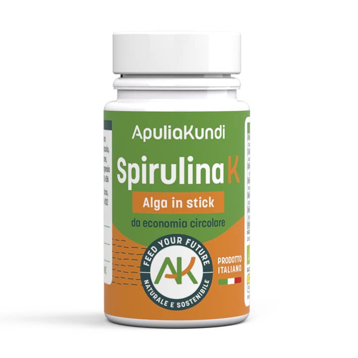 Spirulina K BIO - Algas en barra - Paquete de 40 g para venta al por mayor de ApuliaKundi Spirulina K