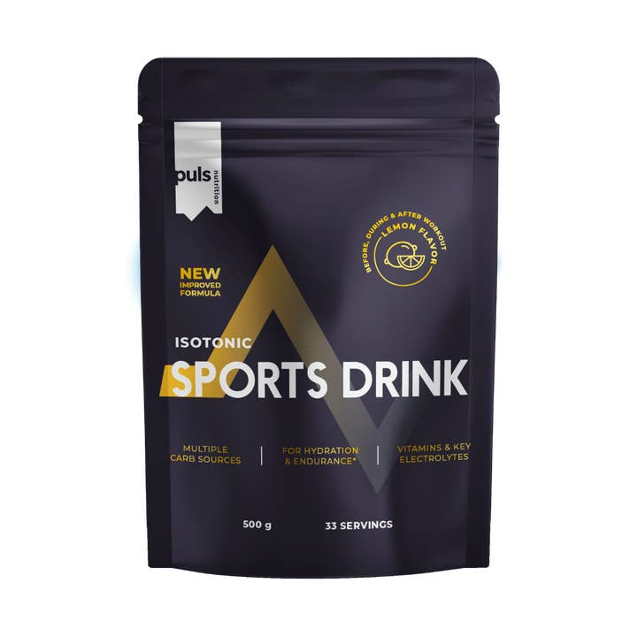 Puls Nutrition – wholesale Sport-/energidryck – ISOTONISK SPORTDRYCK Citron 500g0