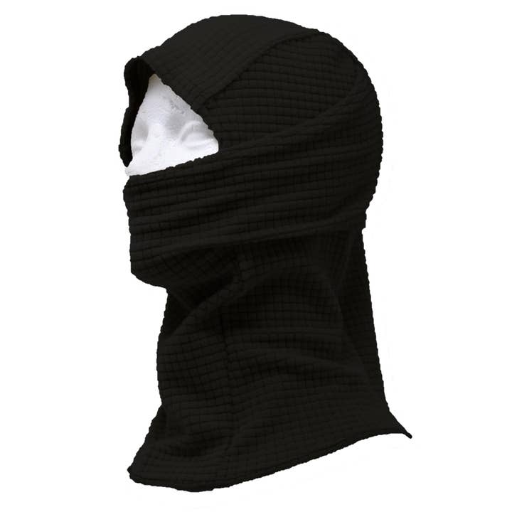 Grid Fleece Balaclava Hood for wholesale by Mcguire Army Navy
