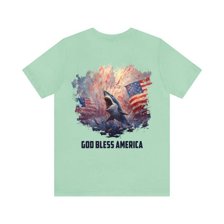 Unisex Jersey Short Sleeve Tee for wholesale by 2 Sharks Apparel And More