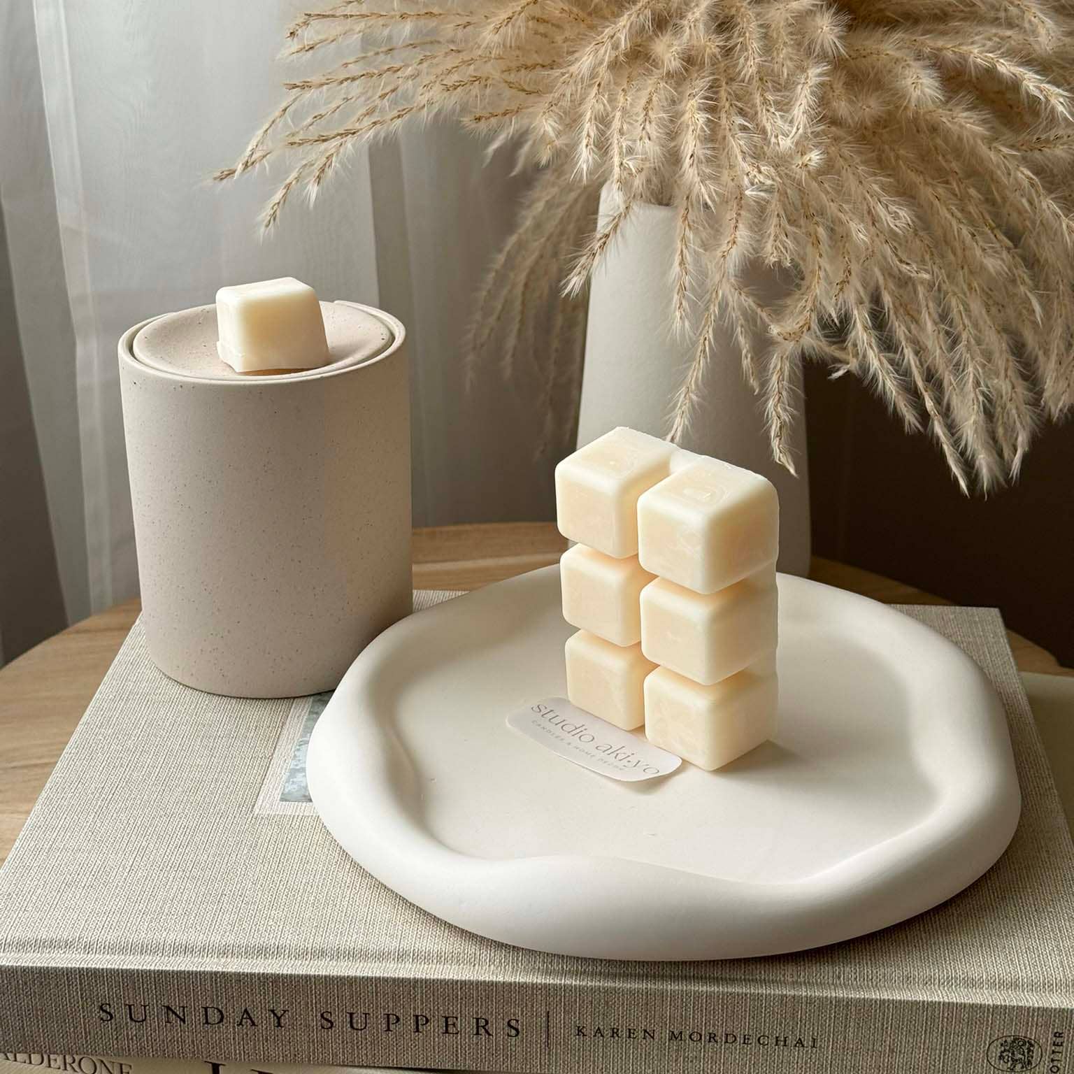 Studio Akiyo - Wholesale Wax Melt - Basil + Bosc Pear Soy Wax Melts | 2.8oz Vegan Soy Wax Melts2