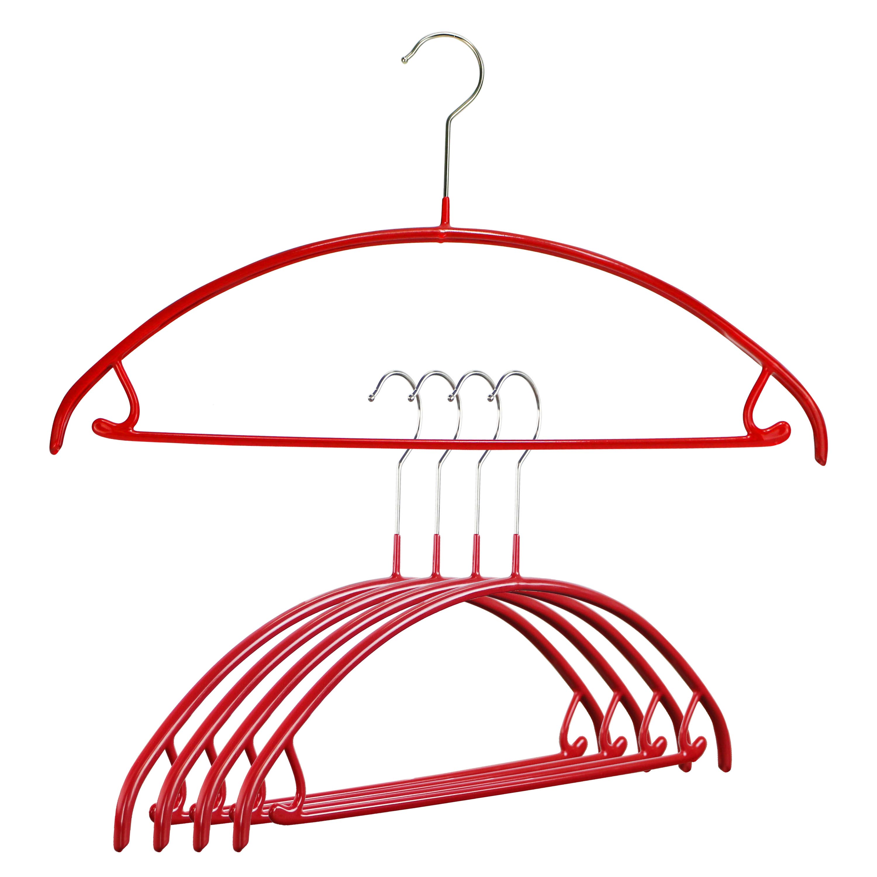Reston Lloyd - Wholesale Clothes Hangers - MAWA, Euro Blouse Hanger with Pant Bar (5 Colors)7