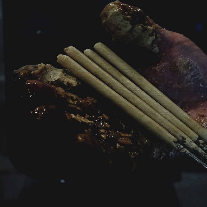 Japan Best - Wholesale Tapered Candle/Candlestick - Candles for Purification: Charcoal, Sage, Salt7