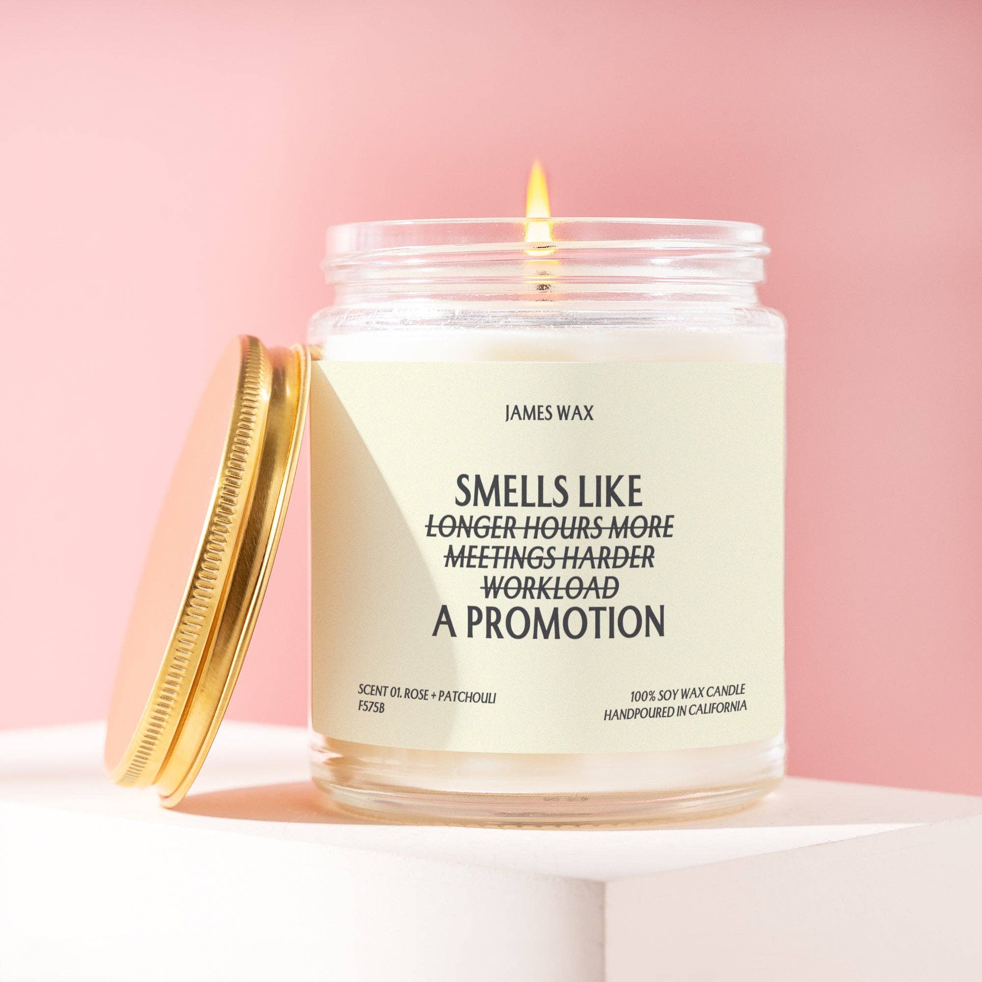 James Wax - Wholesale Jar/Filled Candle - Promotion Gift Promotion Candle For Colleagues F575B0