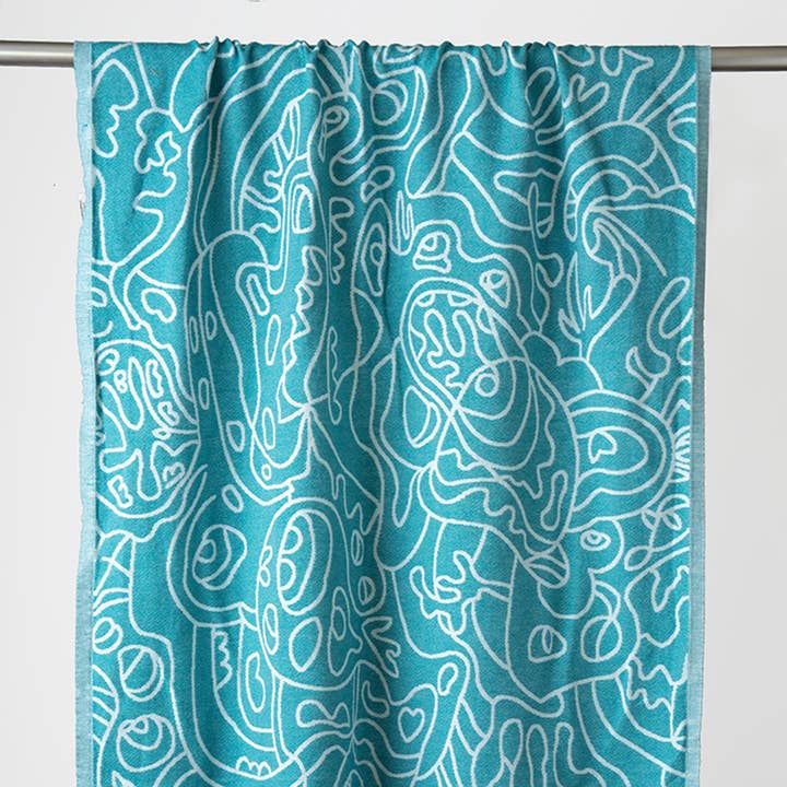 Azul Beach towel for wholesale by doku