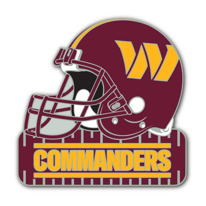 NFL Washington Commanders Helmet Lapel Pin for wholesale by Mojo Licensing