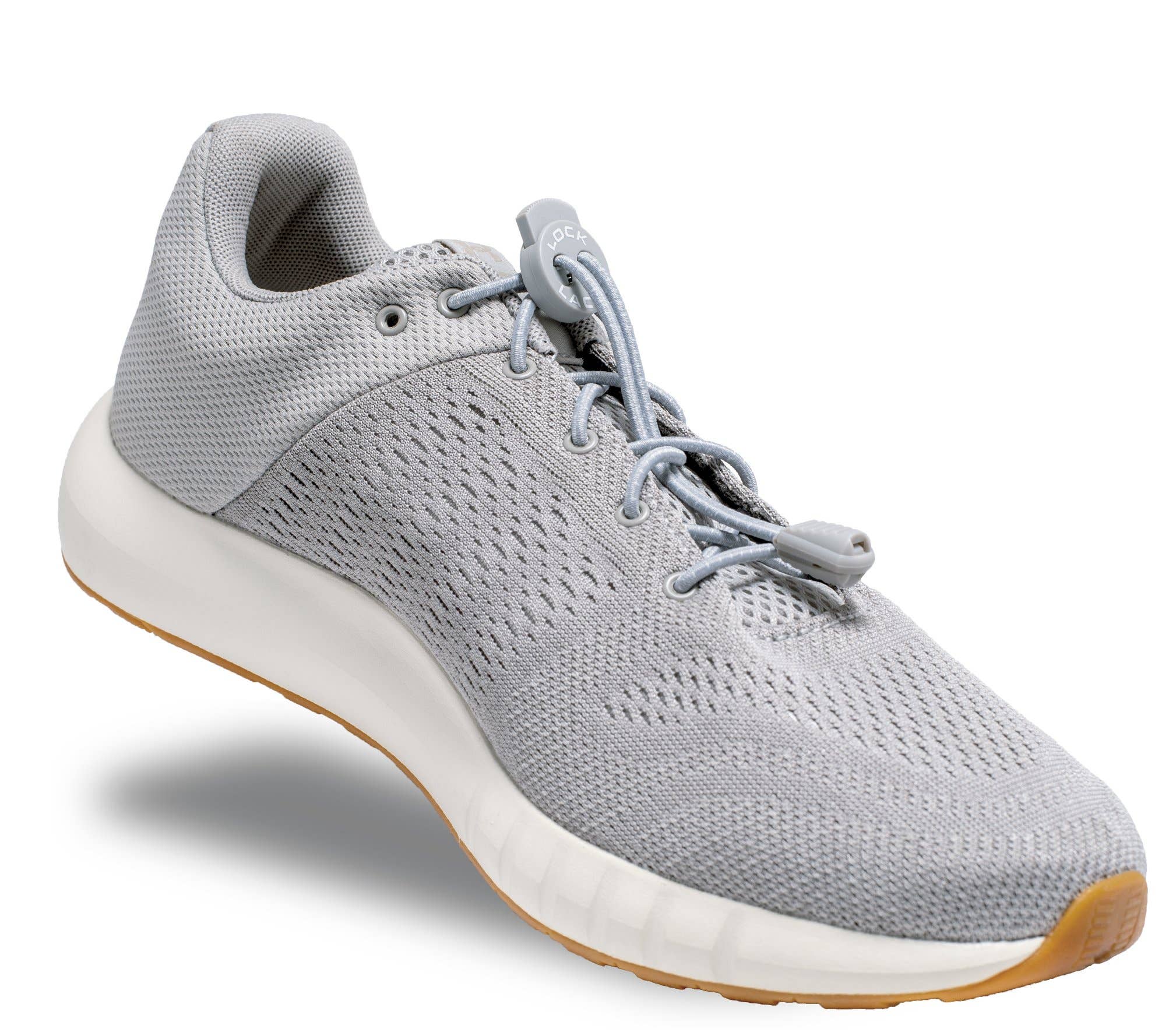 LOCK LACES - Vente Lacet – unisexe - Lacets unisexes élastiques Cool Grey4