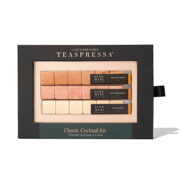 CLASSIC COCKTAIL KIT for wholesale by TEASPRESSA | LUXE Mixer Cube