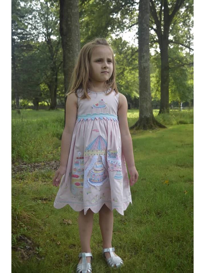 Cotton Kids – Großhandel Kleid – Kinder – Garten-Tee-Party-Kleid1