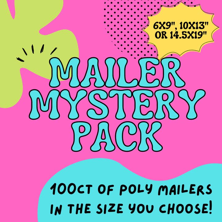 Poly Mailer Überraschungspaket — 100 ct Polymailer Versandtaschen für den Großhandel von Small Biz Shipping Co