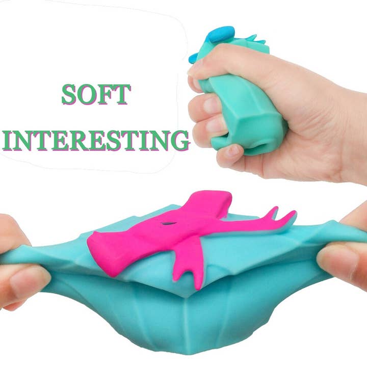 JSBlueRidge Toys – Engroshandel Klemmelegetøj - Børn og baby – Flip Dyr Klemme Strækbare Fidget Børnelegetøj6