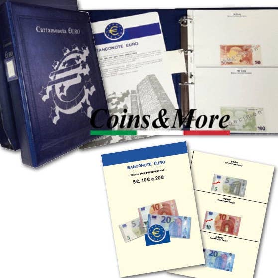 Cartamone Euro Banknote Collector Album for wholesale by Coins&More