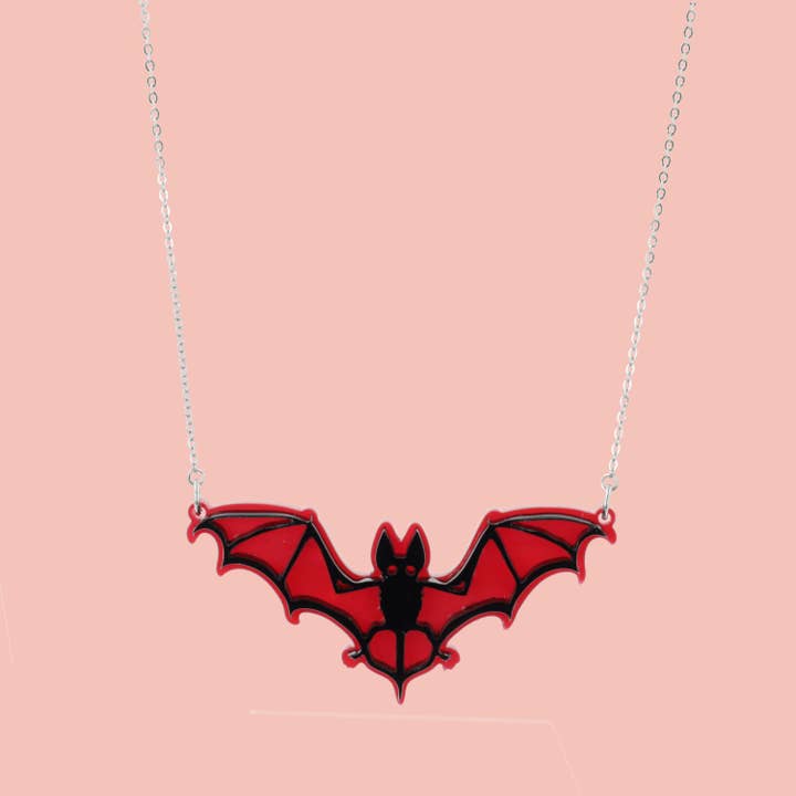 Collar Bat-titude para venta al por mayor de Sour Cherry