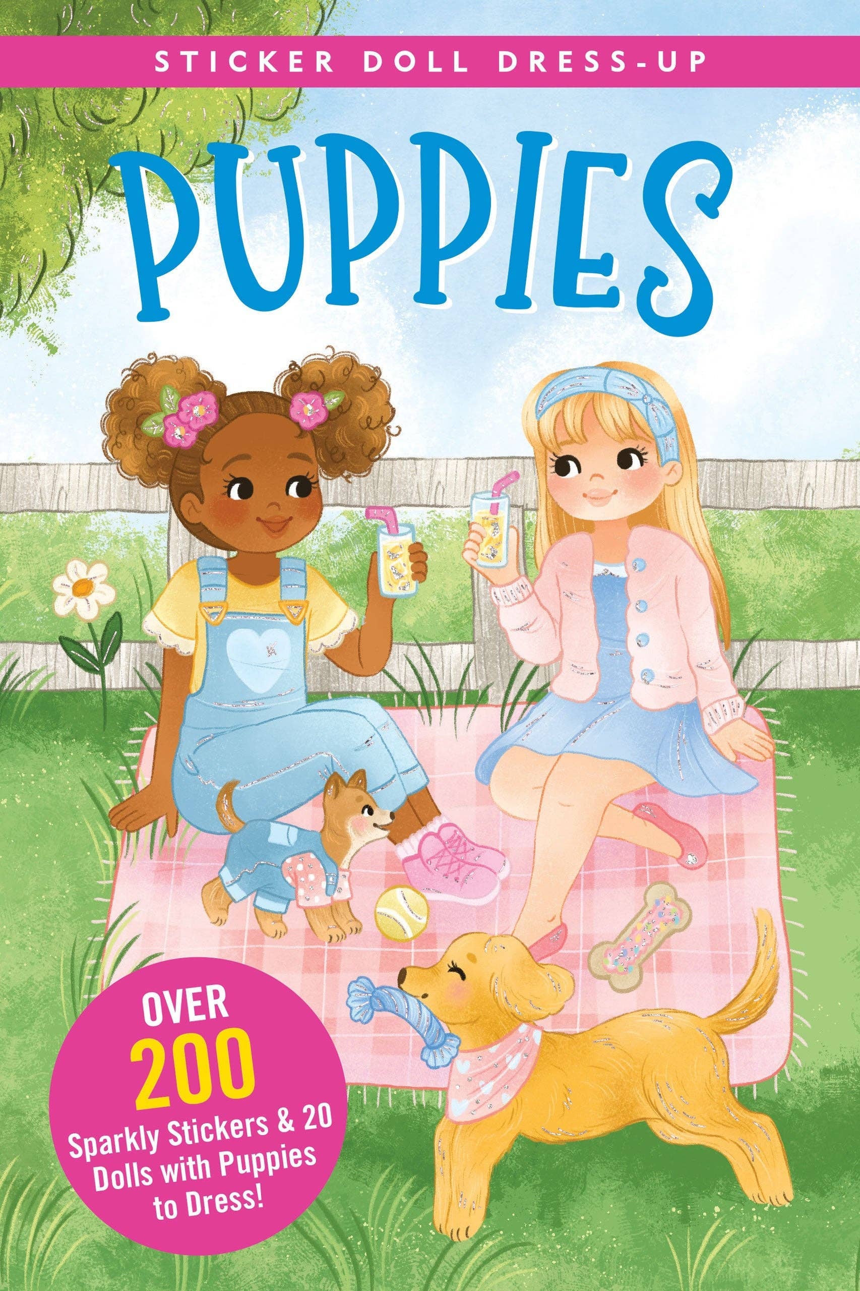 Peter Pauper Press, inc. – wholesale Sticker – Child & baby – Puppies Sticker Doll Dress-Up Book0