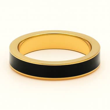 Signature Enamel Stackable Rings for wholesale by PRESSIE