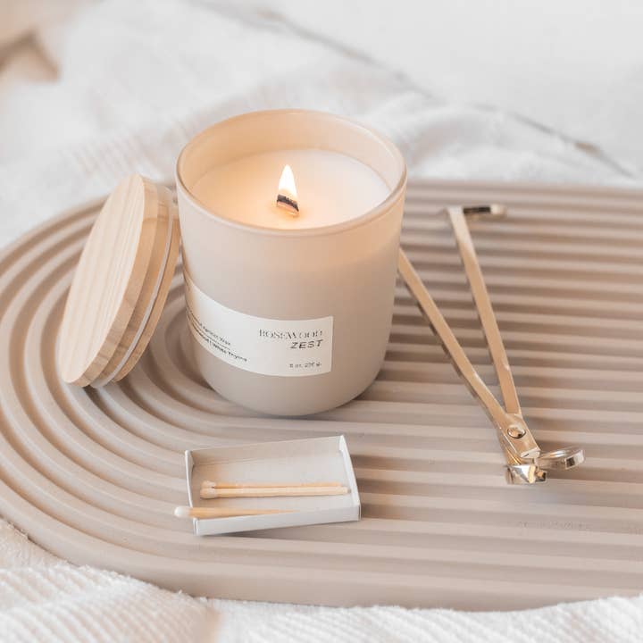 Juniper Joy | Christmas Winter BEST SELLER | 8 oz Candle for wholesale by Kandlery