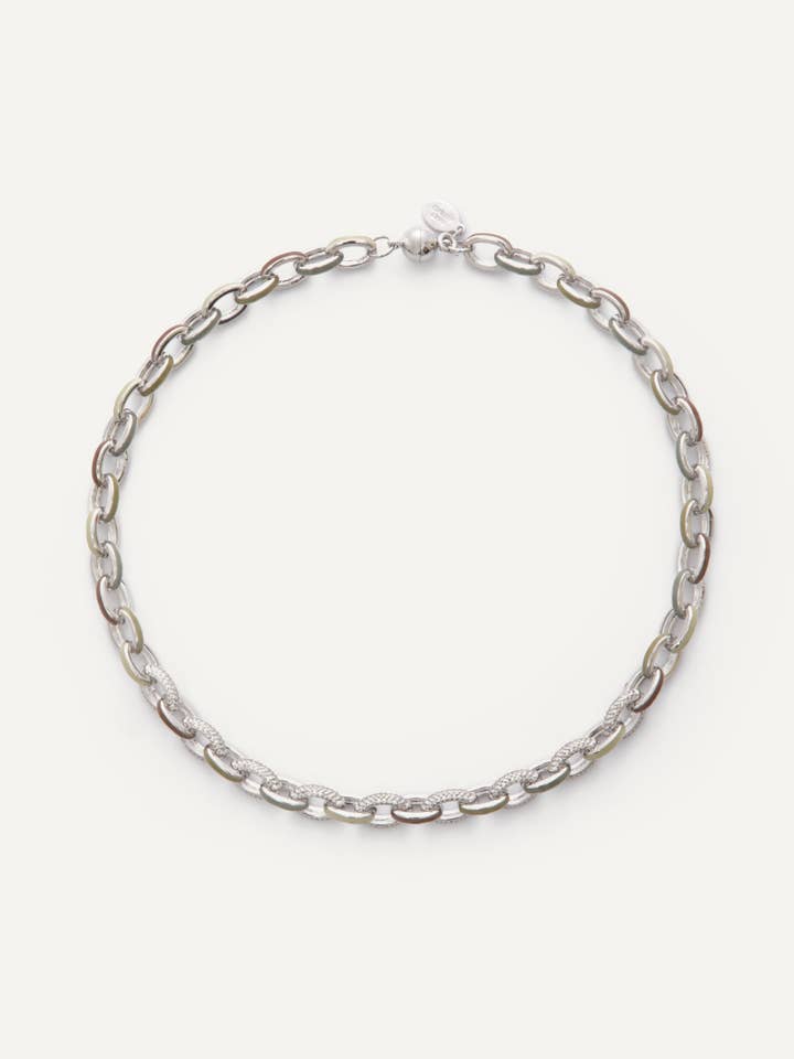 Barcelona Halsband - Silver Safari för wholesale av Melania Clara