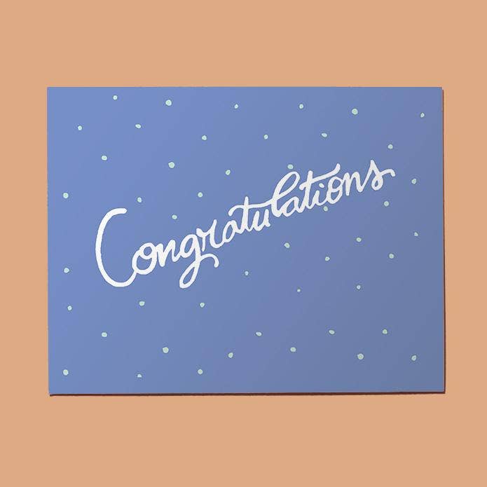 Félicitations ! Carte pour la vente par bethmade