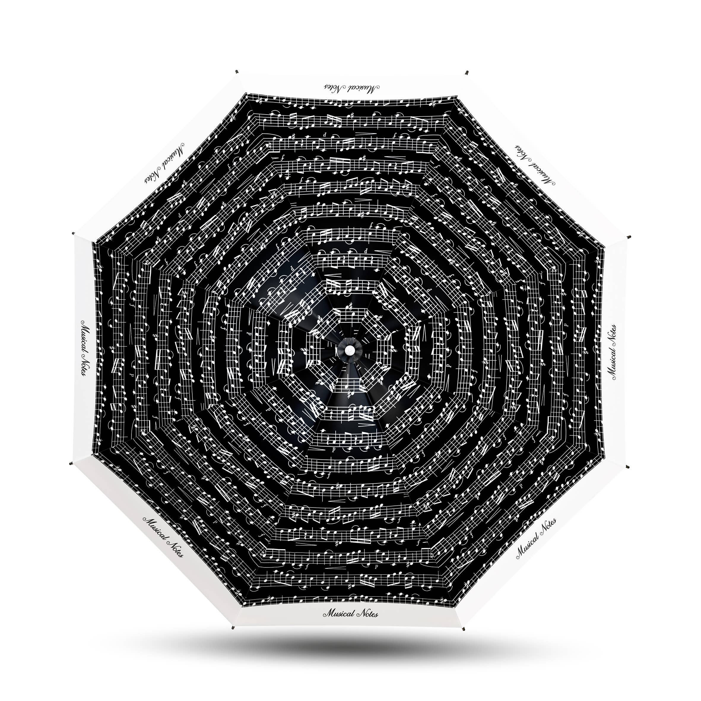 Cuatrogotas - Wholesale Umbrella - Women's - Folding Umbrella A/C Musical Print.

Ref-650024