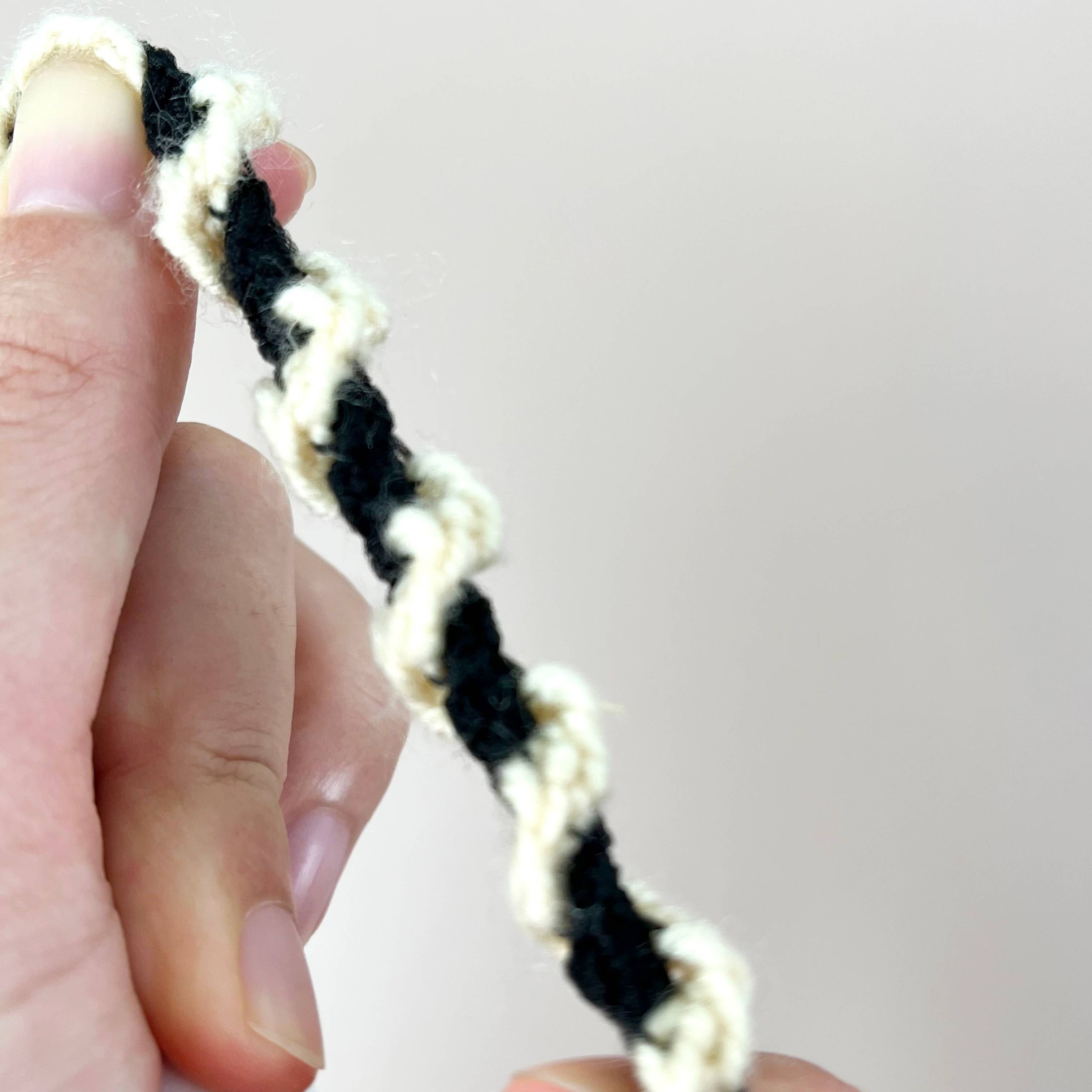 SoapElenGlen – wholesale Hair tie – 2Pcs Set plush two-color wool high elastic hair ties3