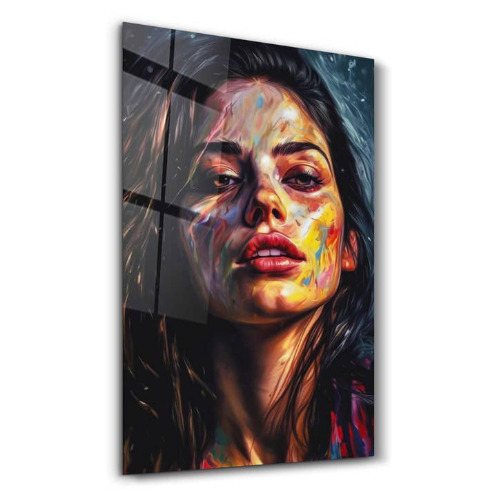 Pintura al Óleo de Belleza V1 | Colección de Diseñadores Arte en Vidrio para Pared para venta al por mayor de Artdesigna KG