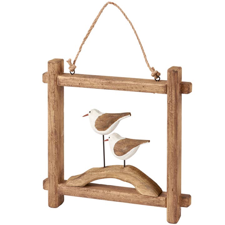 Primitives by Kathy - Wholesale Wall Sign - Shorebirds Hanging Decor