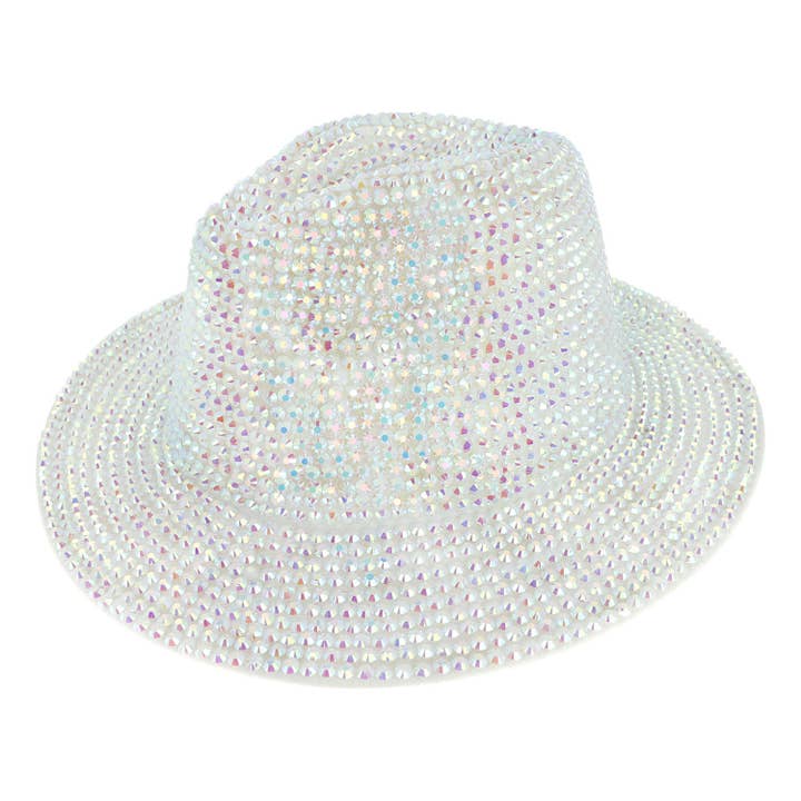 SP Sophia Collection - Wholesale Fedora - Women's - Rhinestone Embellished Fedora Hat
