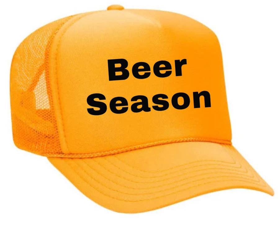 Inappropriate Trucker Hats - Wholesale Trucker Hat - Unisex - Beer Season Trucker Hat11