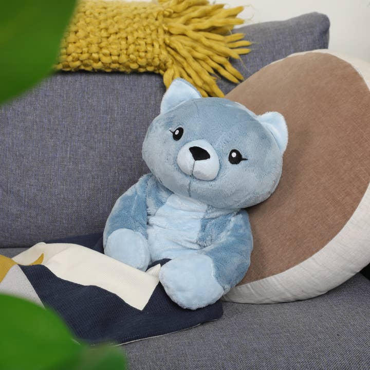 Hugimals World - Wholesale Stuffed/Plush Toy - Kids & Baby - Frankie the Cat 4.5 lb Weighted Plush Anxiety: Kids & Adults9