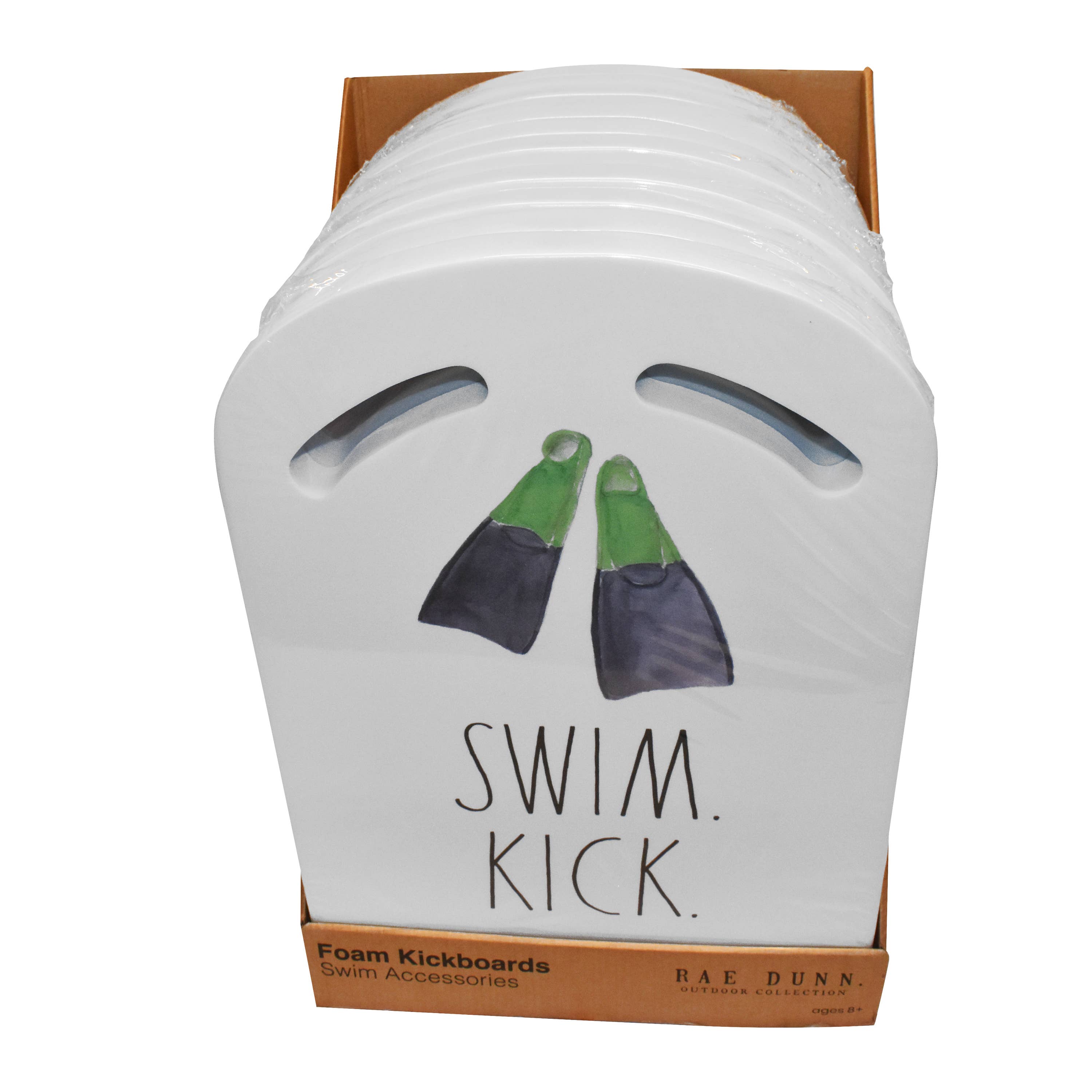 Coconut Outdoor - Wholesale Beach/Pool Toy - Kids & Baby - Rae Dunn - Foam Kickboards - 12pk Assortment in Display Tray1