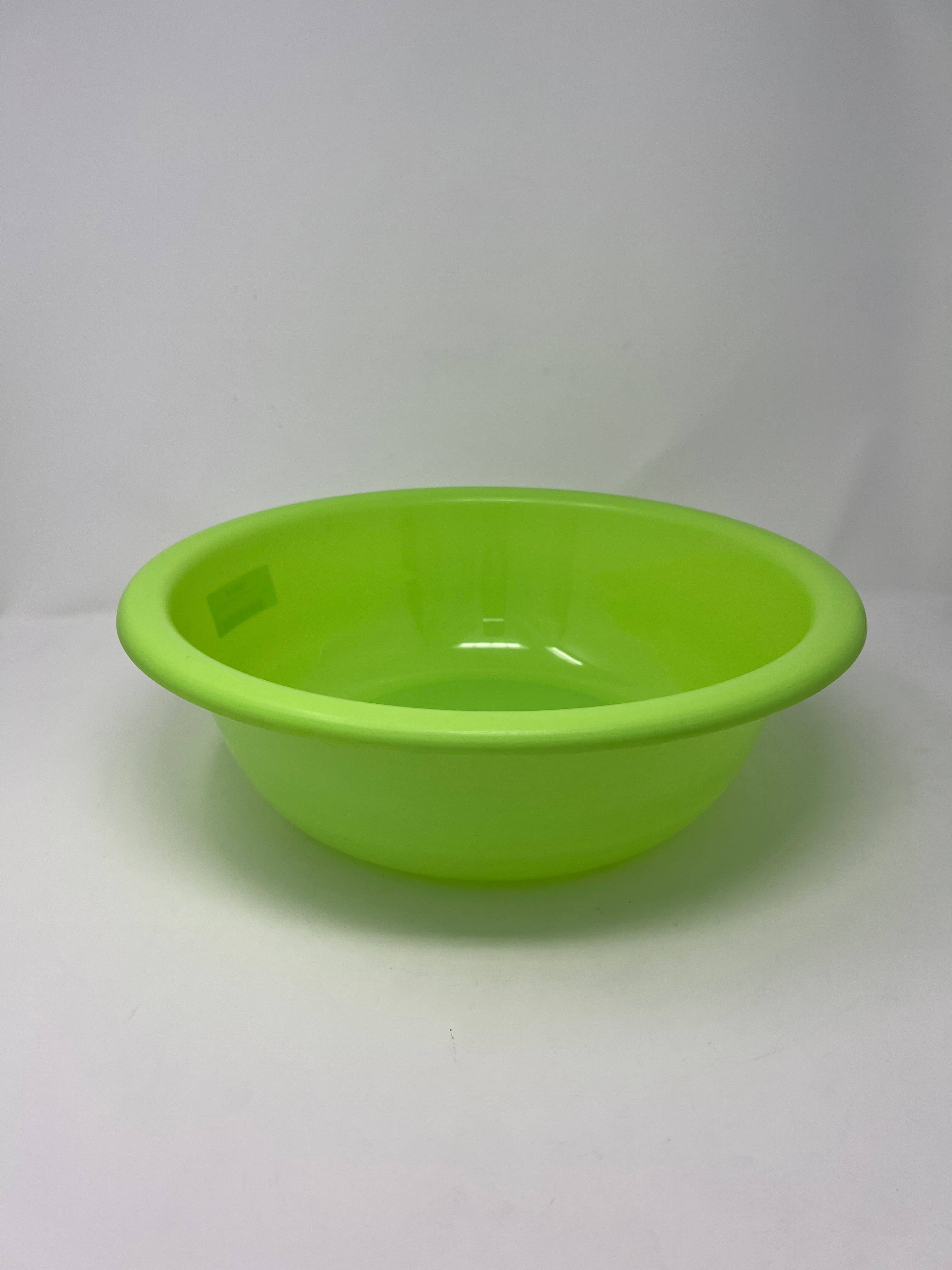 USA HomeMax - Wholesale Laundry Basket - 14.5" Round Plastic Tub Assorted Colors2