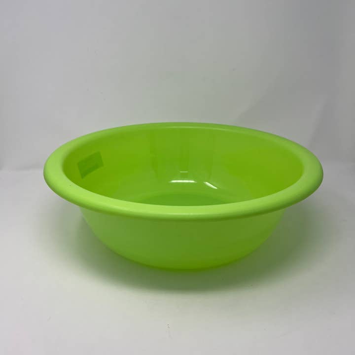 USA HomeMax - Wholesale Laundry Basket - 14.5" Round Plastic Tub Assorted Colors2