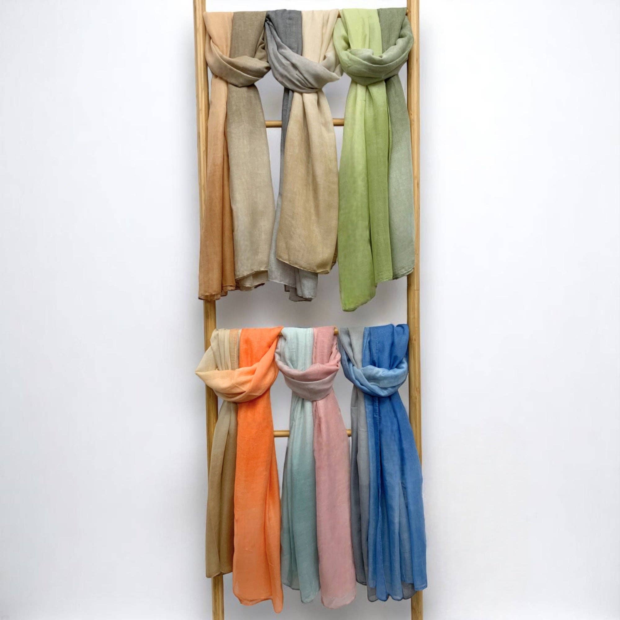 Lili Scarves (US Duty Free) - Wholesale Scarf - Women's - Summer Ombre Dip Scarf4