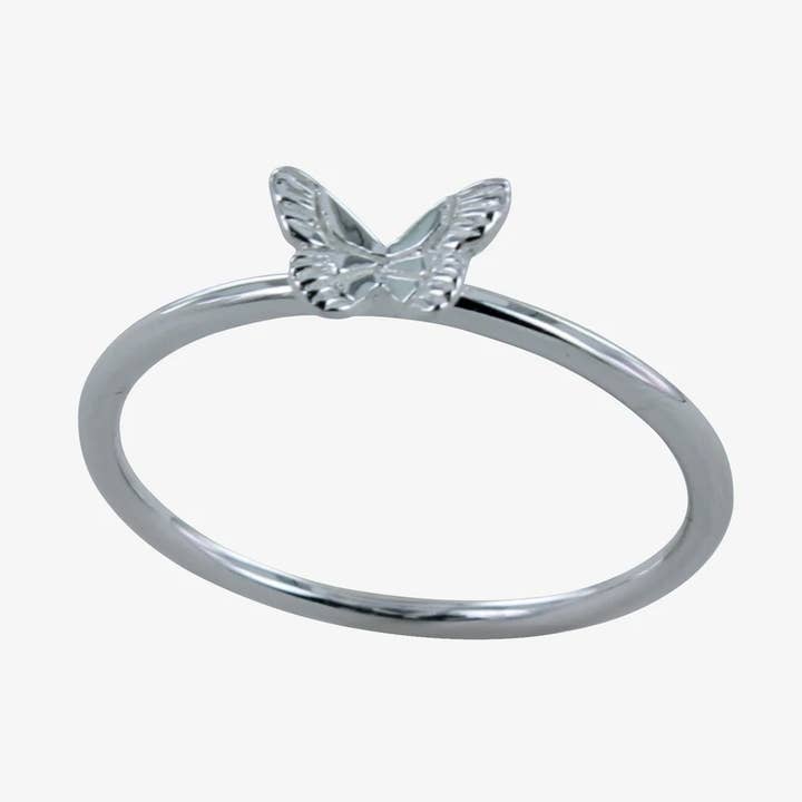REEVES & REEVES – wholesale Band/stacked ring – CR15N Butterfly Ring0