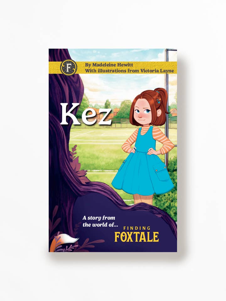SP24 Finding Foxtale Character Book: Kez for wholesale by Finding Foxtale