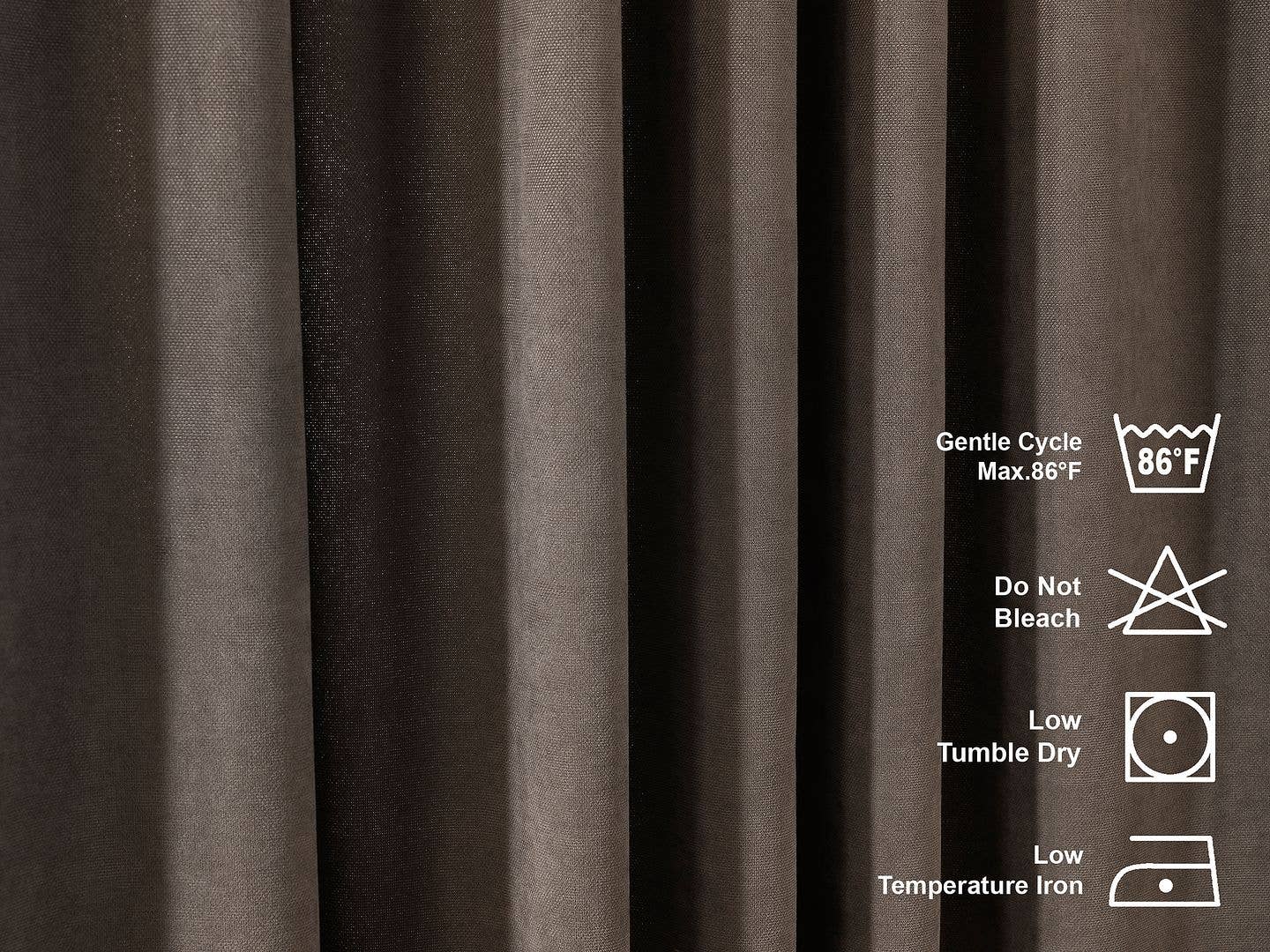 Bes Home Design - Wholesale Curtain - 100" Wide & Extra Long Matte Decorative Custom Size Curtain2