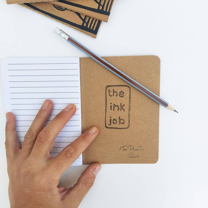 The Ink Job - Wholesale Notebook - Pothos Plant Kraft Notebook6