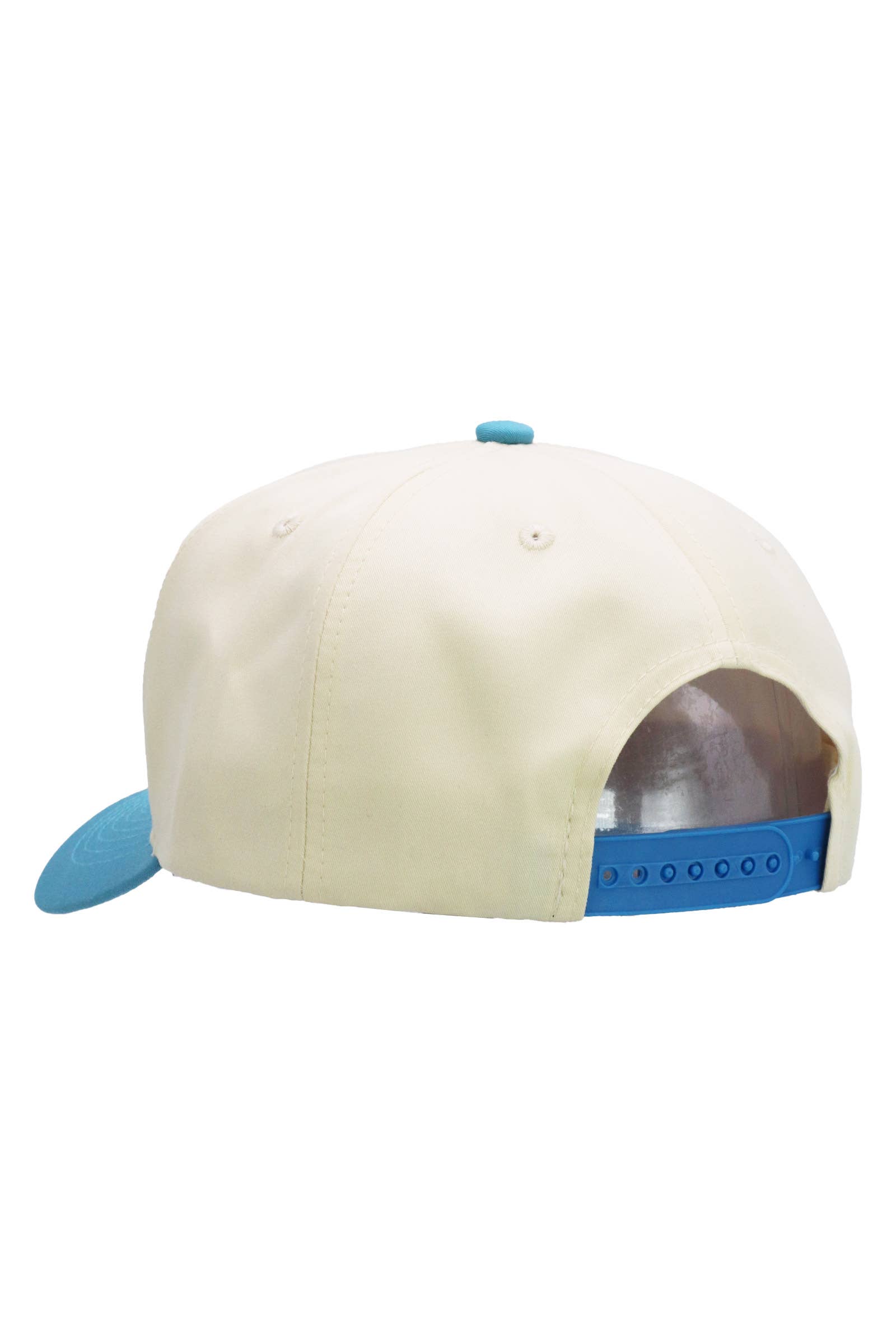 Cap Zone - Wholesale Baseball Cap - Unisex - Two Tone Beige Upper Five Panel Baseball Cap1