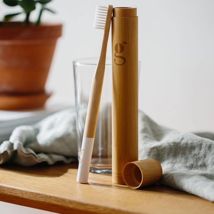 grums - Wholesale Toothbrush Holder - Bamboo Toothbrush Case - Sustainable and travel friendly4