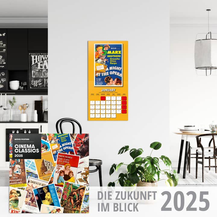 Close Up GmbH - Wholesale Calendar - Cinema Classics Calendar 2025 Movie Posters2
