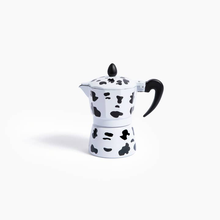 Couplet - Wholesale Espresso Maker - Cow Print Moka Pot