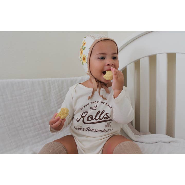 Cuddle Sleep Dream - Wholesale Bodysuit (Non-Footed) - Baby - These Rolls are Homemade | Baby Bodysuit Funny Thanksgiving4
