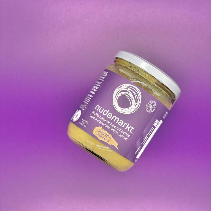 nudemarkt - Wholesale Nut Butter - Natural Smooth Peanut Butter1