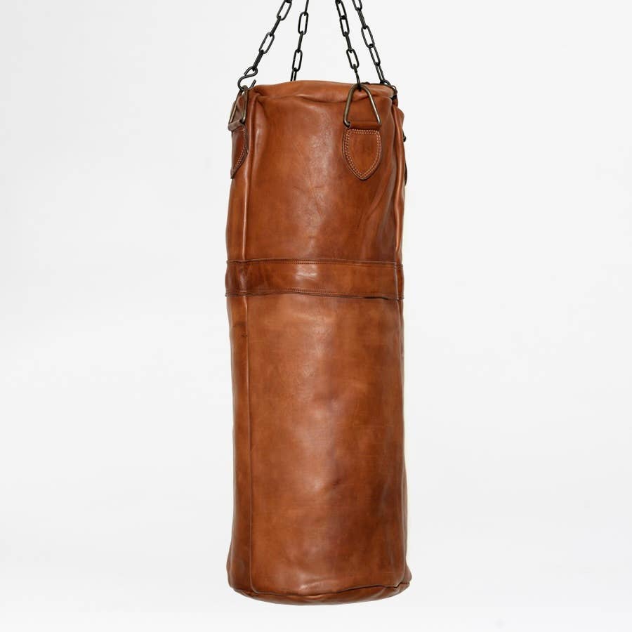 John Woodbridge Makers - Wholesale Sporting Accessories - VINTAGE LEATHER PUNCHING BAG 19204